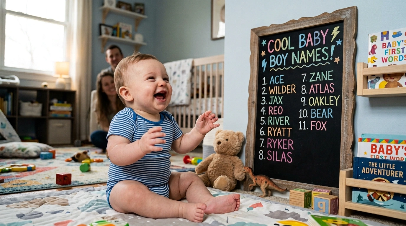 Cool Baby Names for Boys With Classic Style