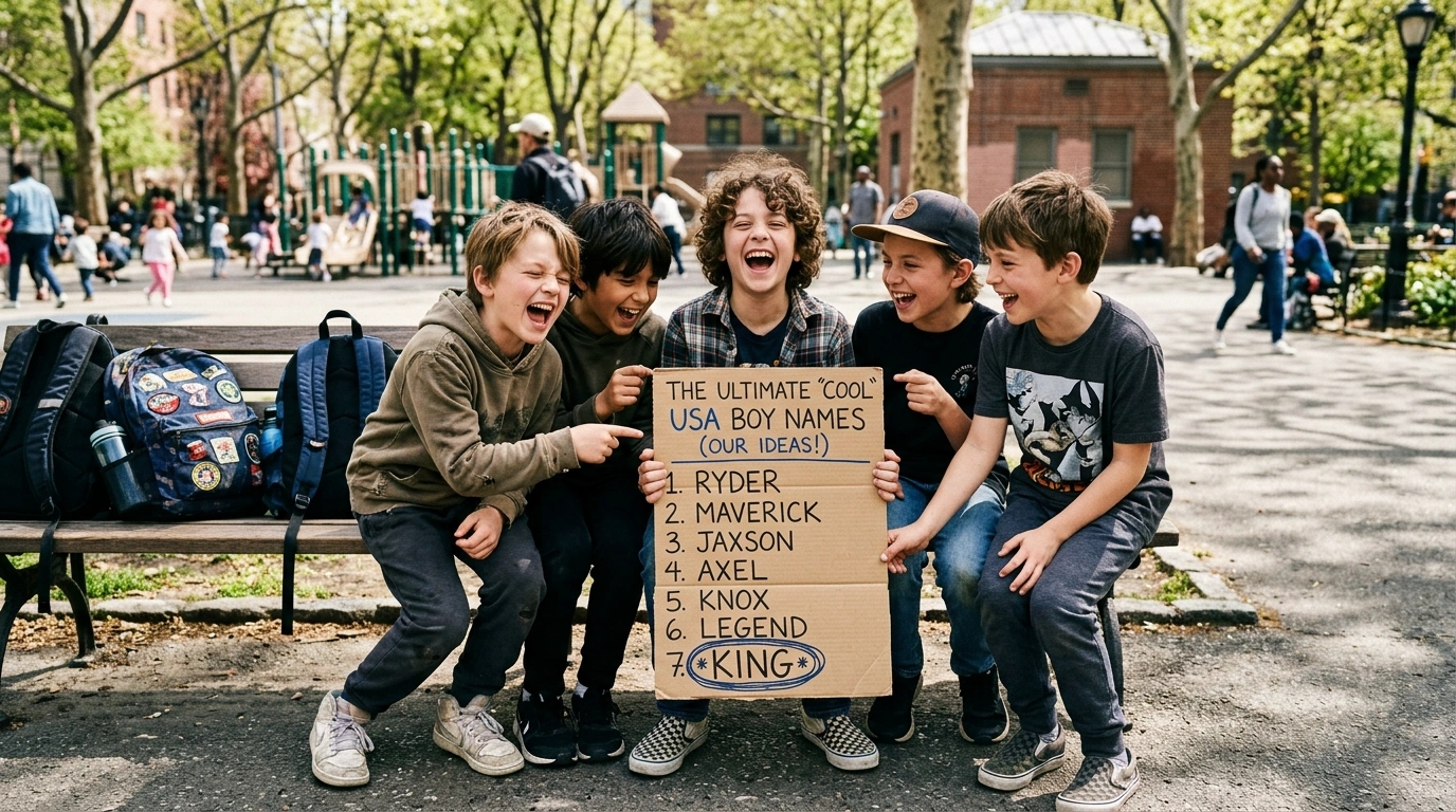 Cool Boy Names USA Style
