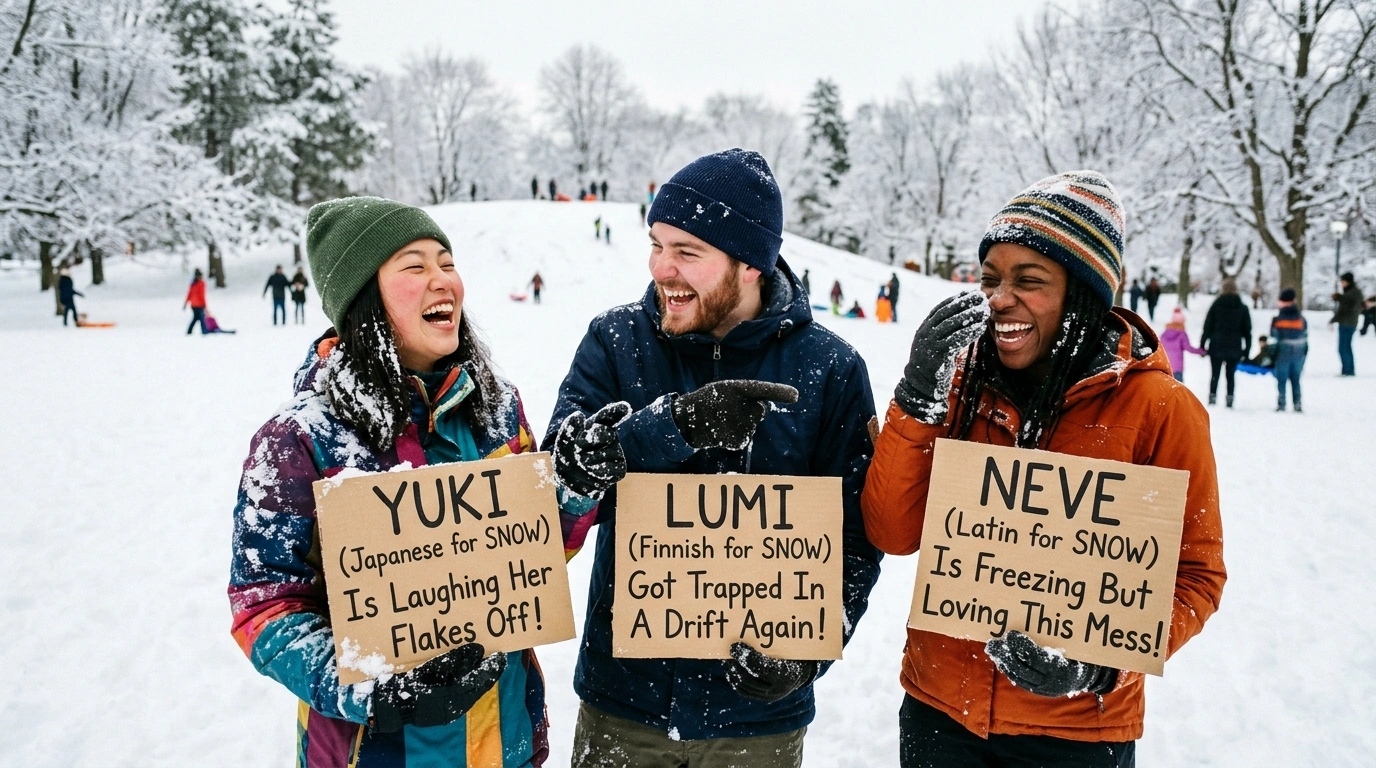 Cool Modern Names That Mean Snow