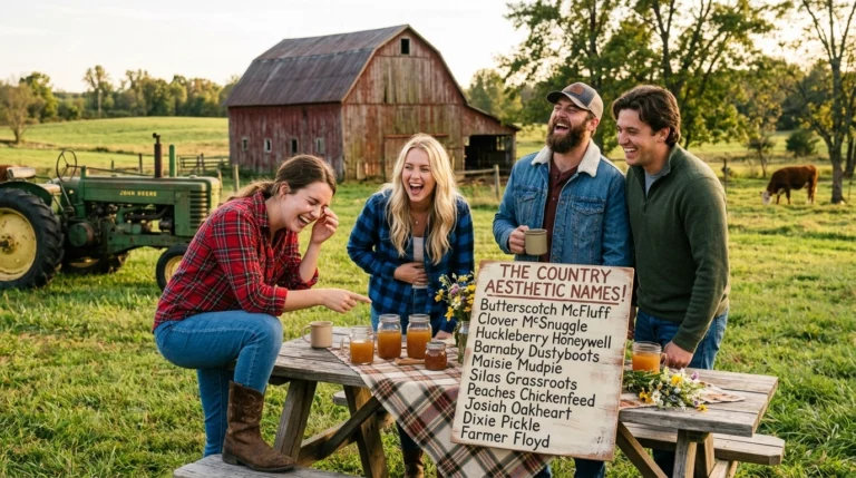 Country Aesthetic Names