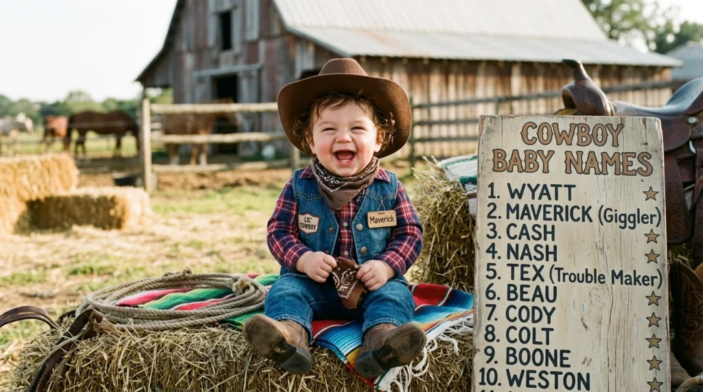 Cowboy Baby Names for Boys