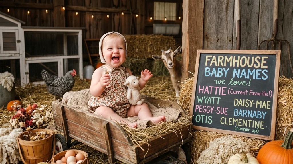 Farmhouse Style Baby Names