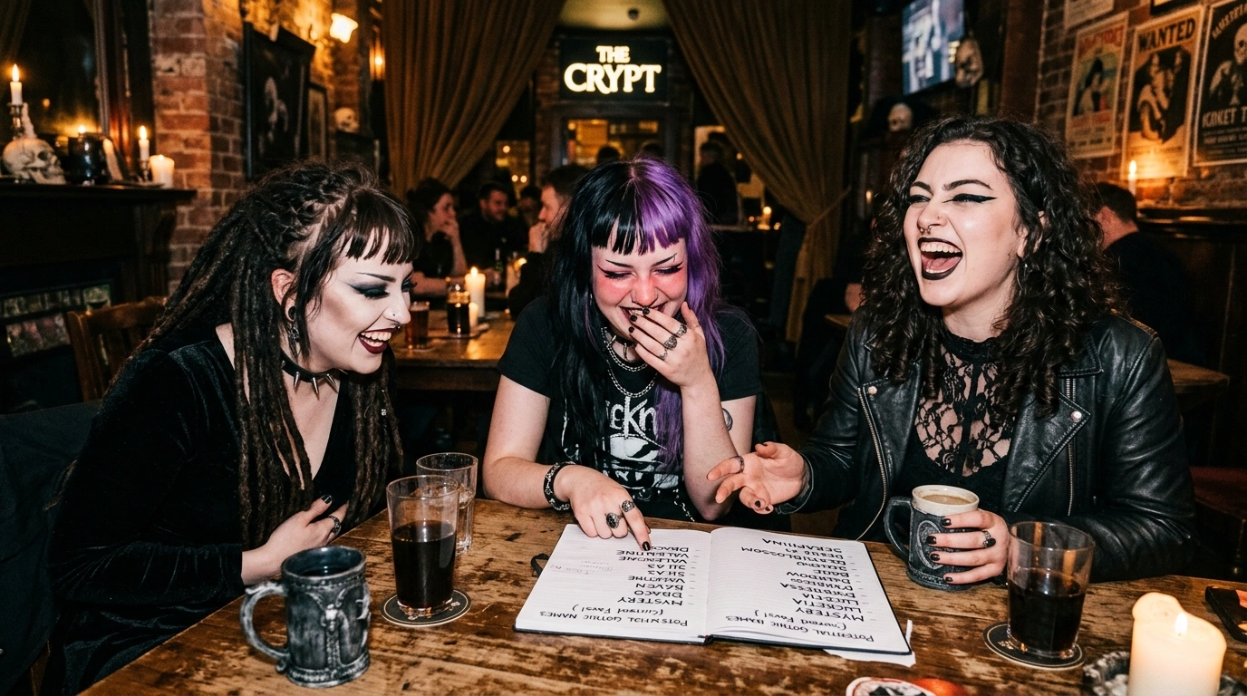 Gothic Fantasy Girl Names