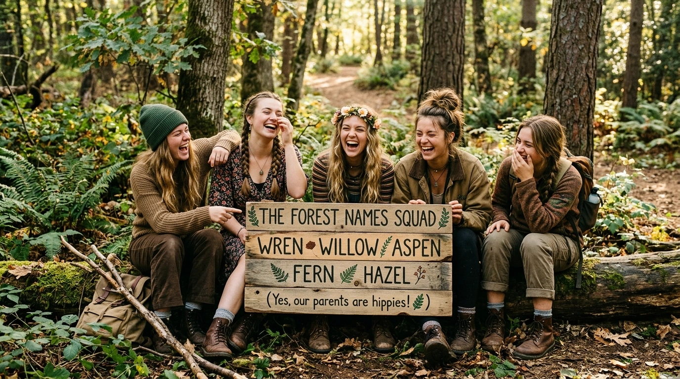 Modern Forest Inspired Girl Names