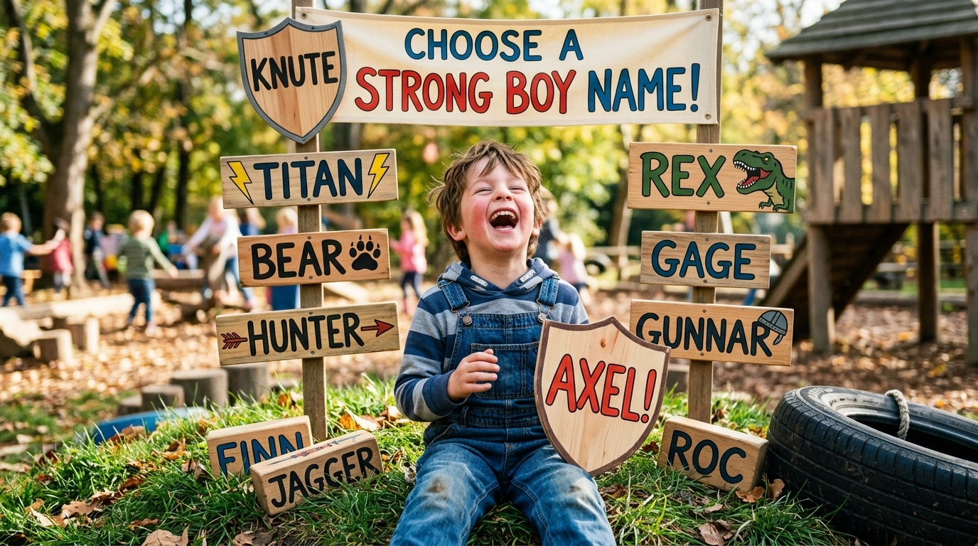 Modern Strong Boy Names