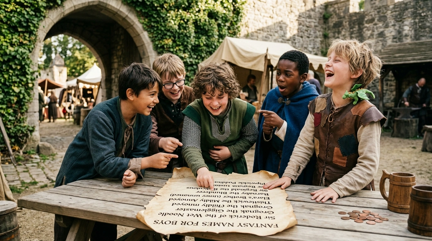 Mythical Fantasy Boy Names