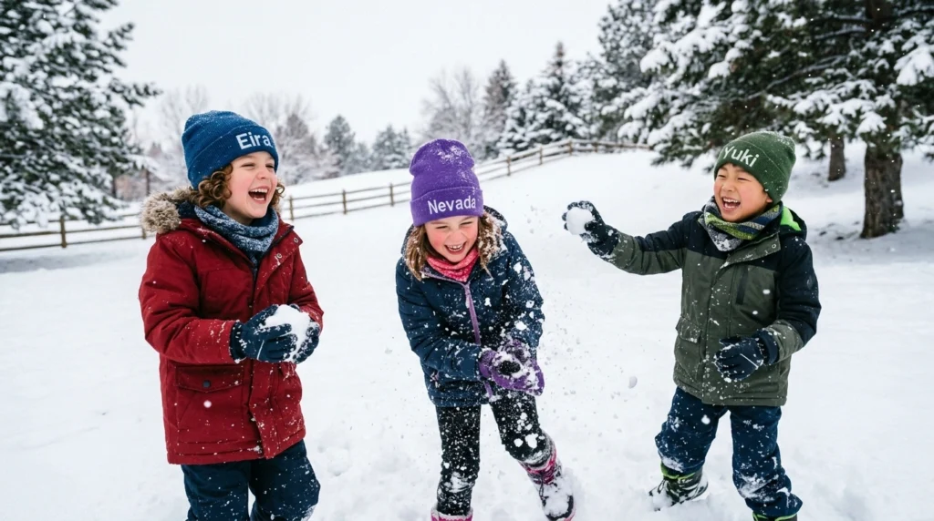 Names That Mean Snow