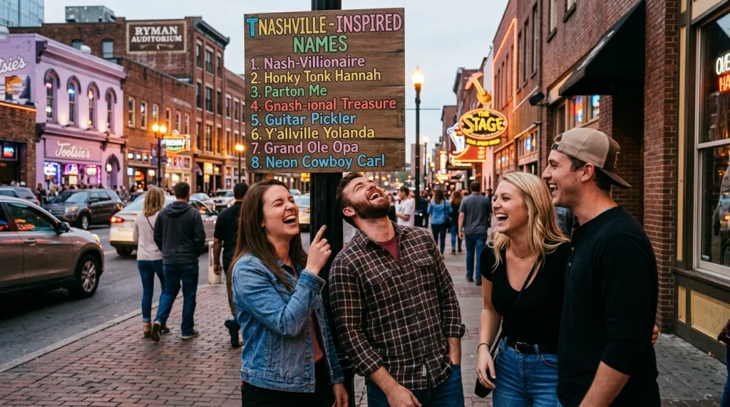 Nashville Inspired Names