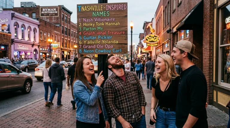 Nashville Inspired Names