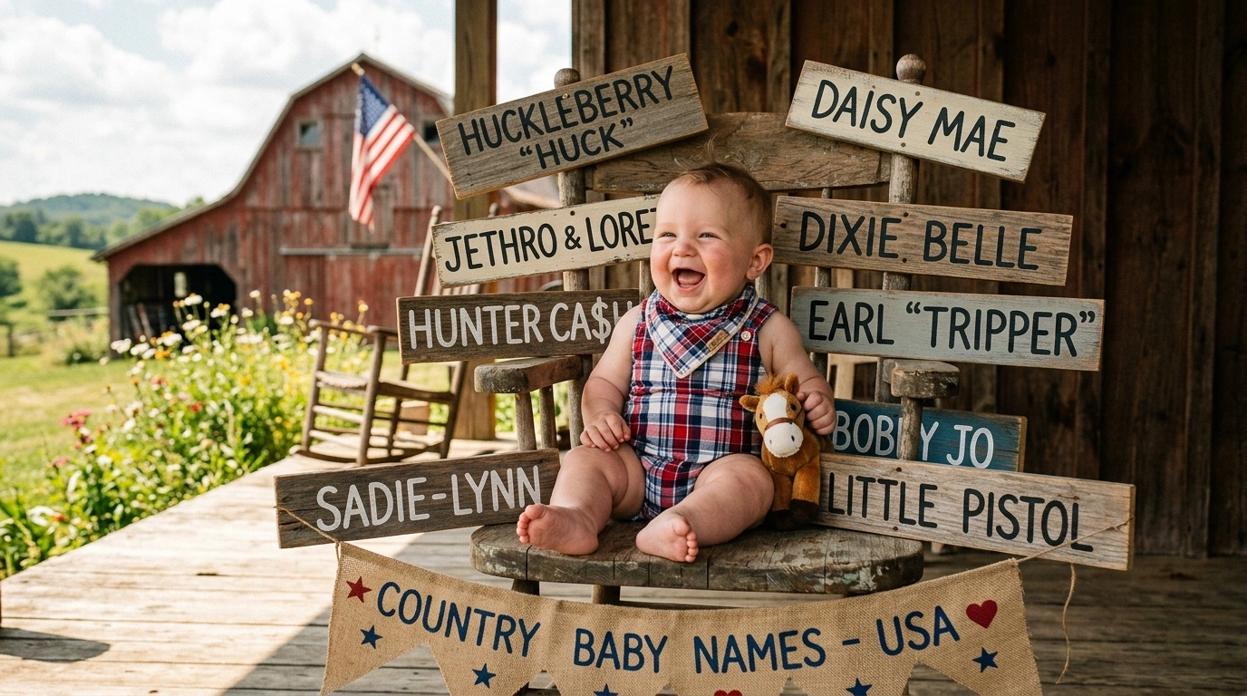 Popular Country Baby Names USA