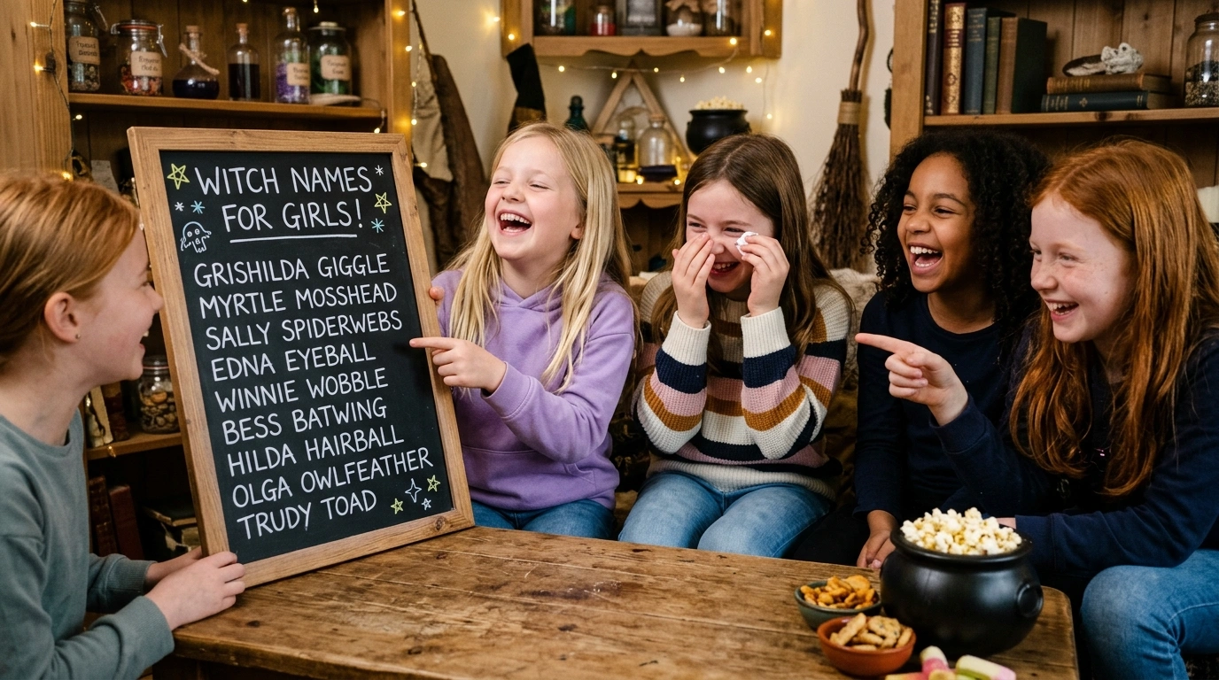 Powerful Witch Names for Girls