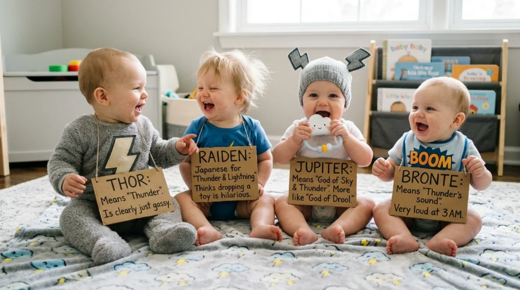 Thunder Baby Names