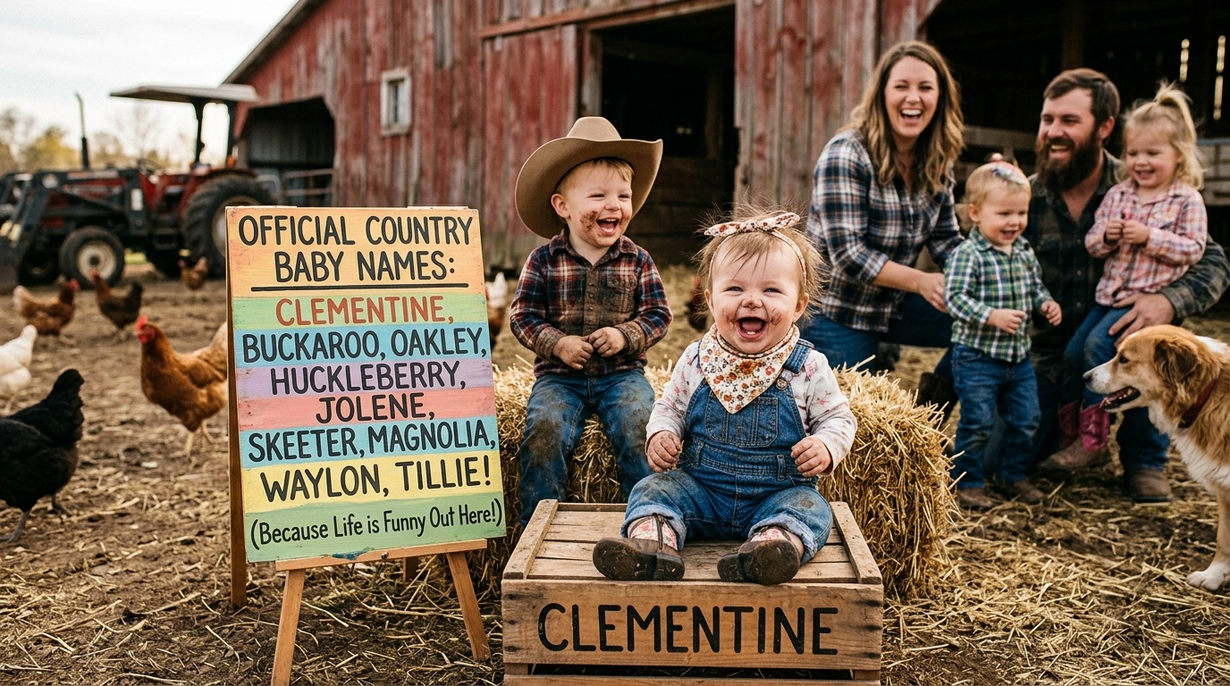 Unique Country Baby Names