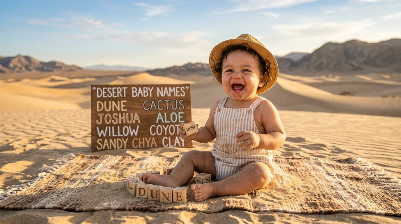 Vintage Desert Baby Names