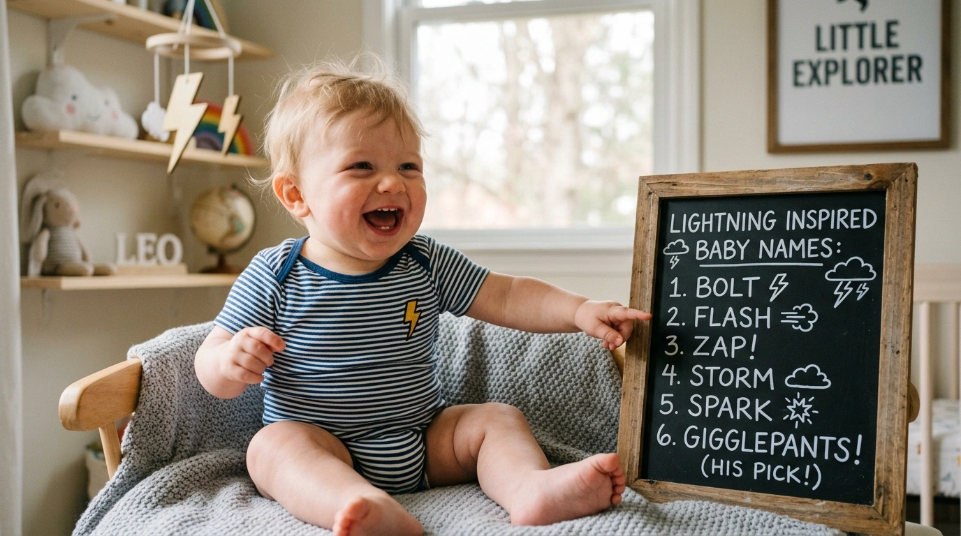 Vintage Lightning Baby Names