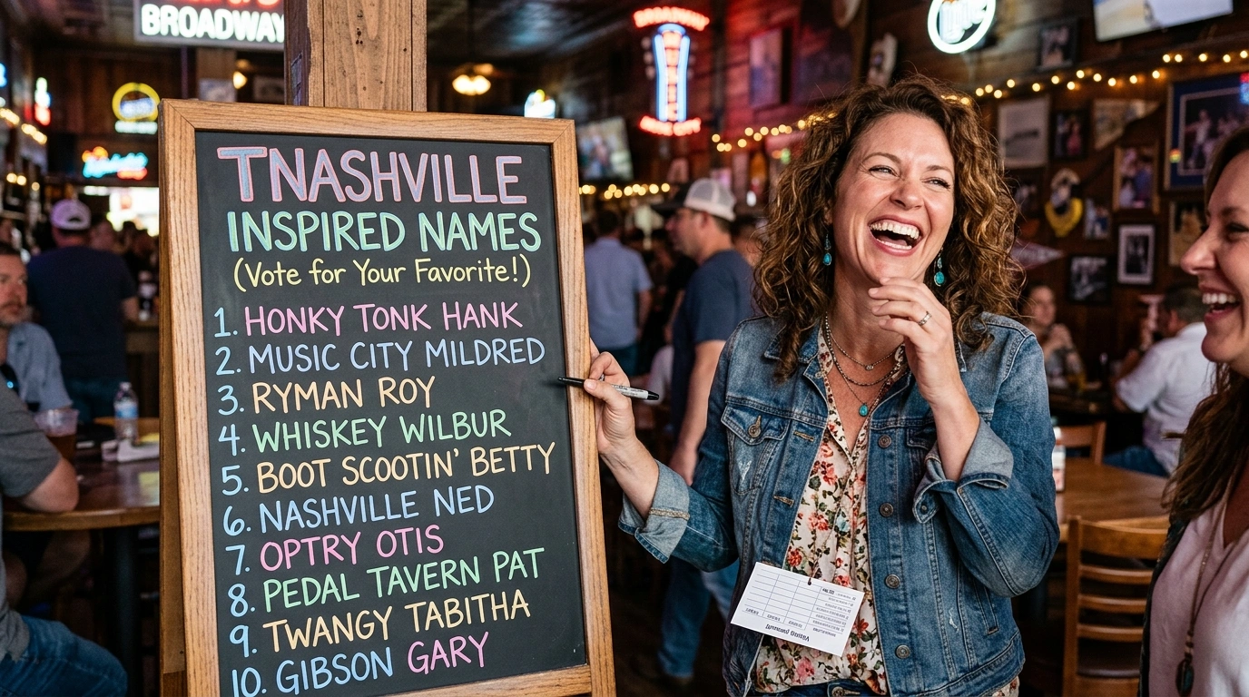 Vintage Nashville Inspired Names