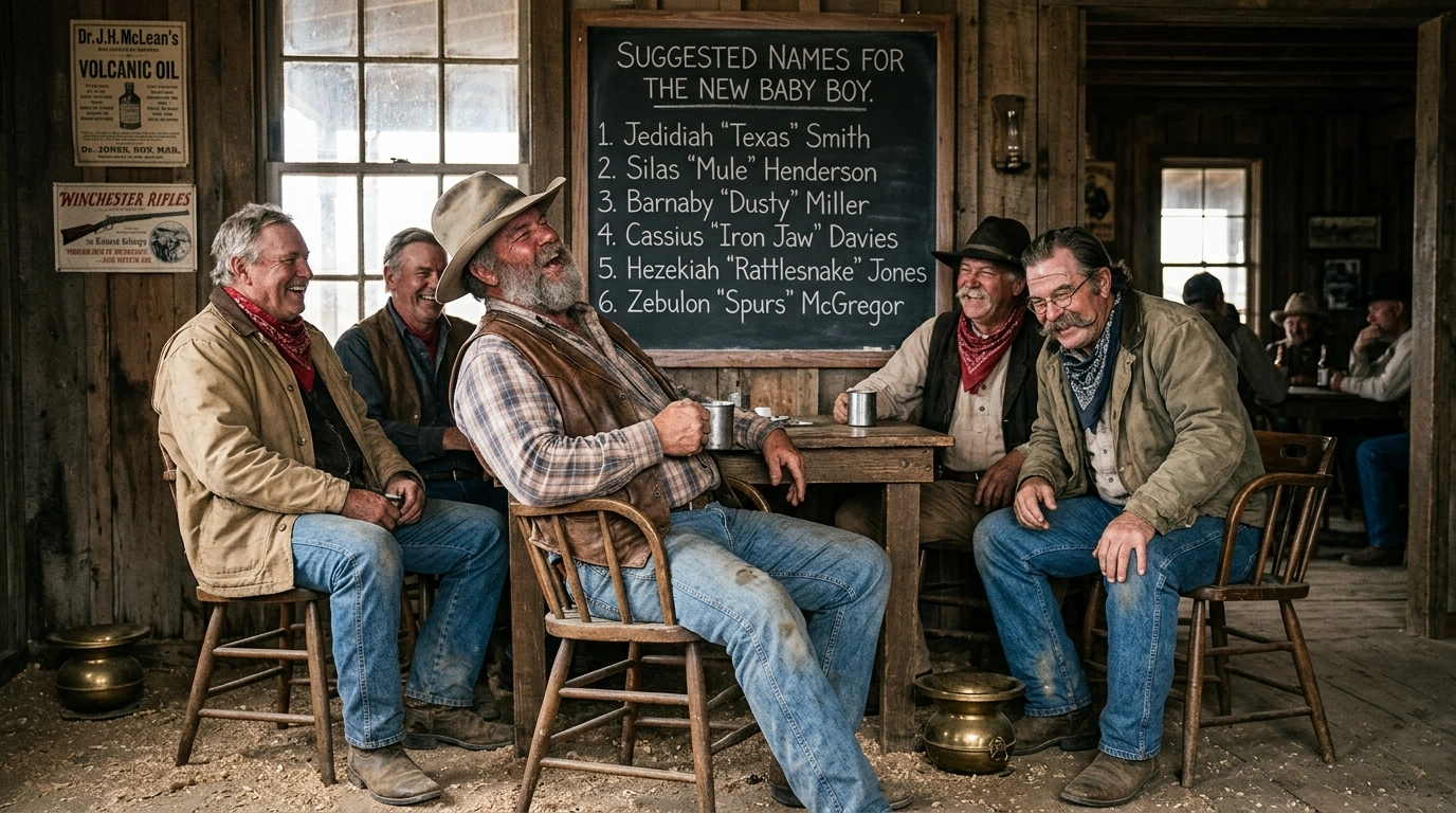 Vintage Old West Names for Boys