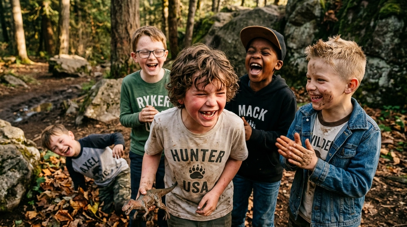 Vintage Rugged Boy Names USA