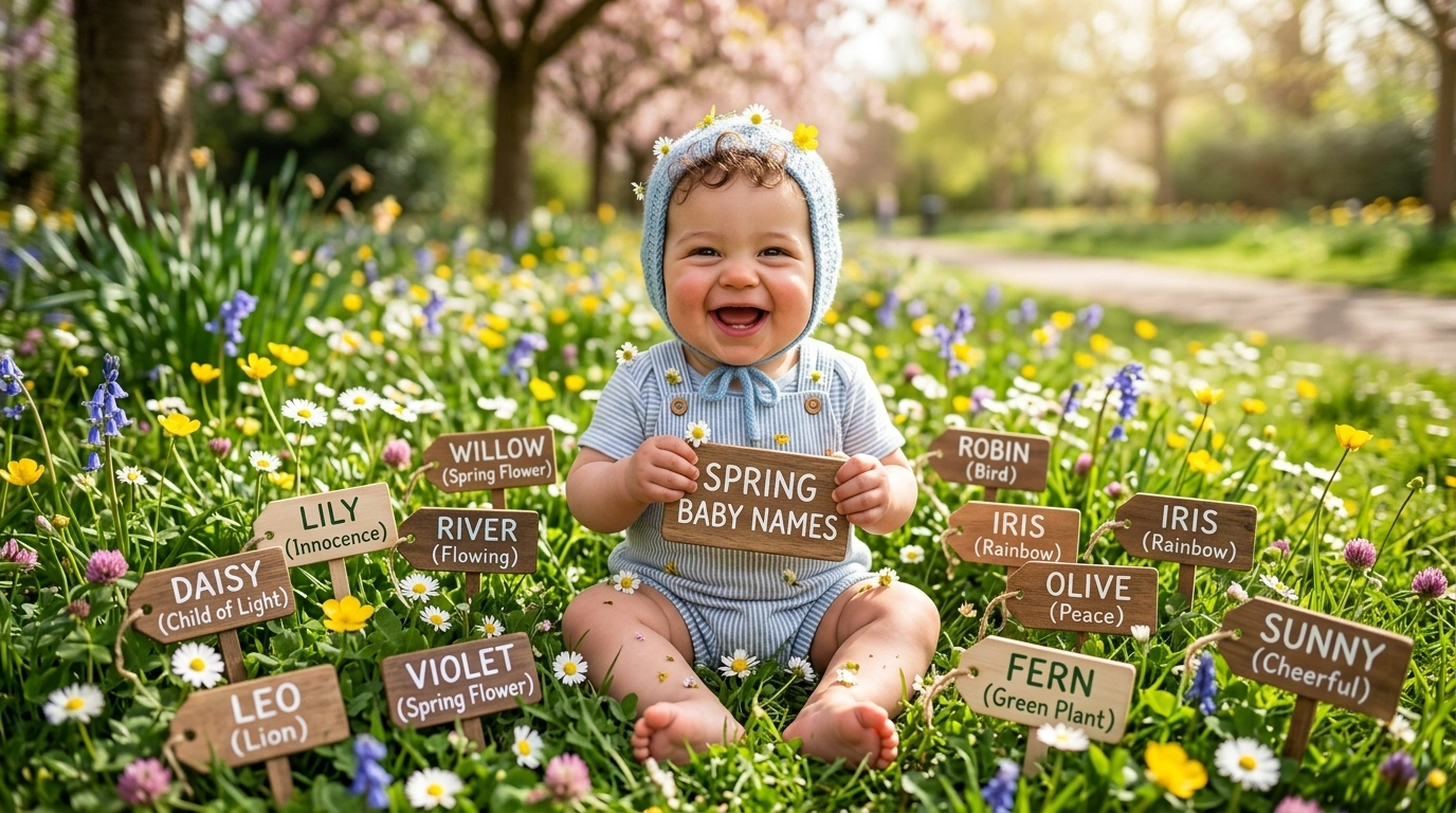 Vintage Spring Baby Names