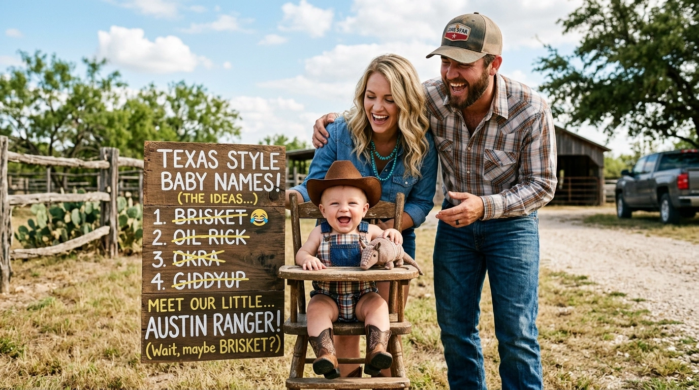 Vintage Texas Style Baby Names